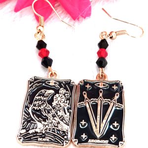 Tarot Card Earrings Of Transformation & Review